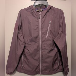 5.11 Tactical Cascadia Women's Windbreaker Plum Jacket Size L